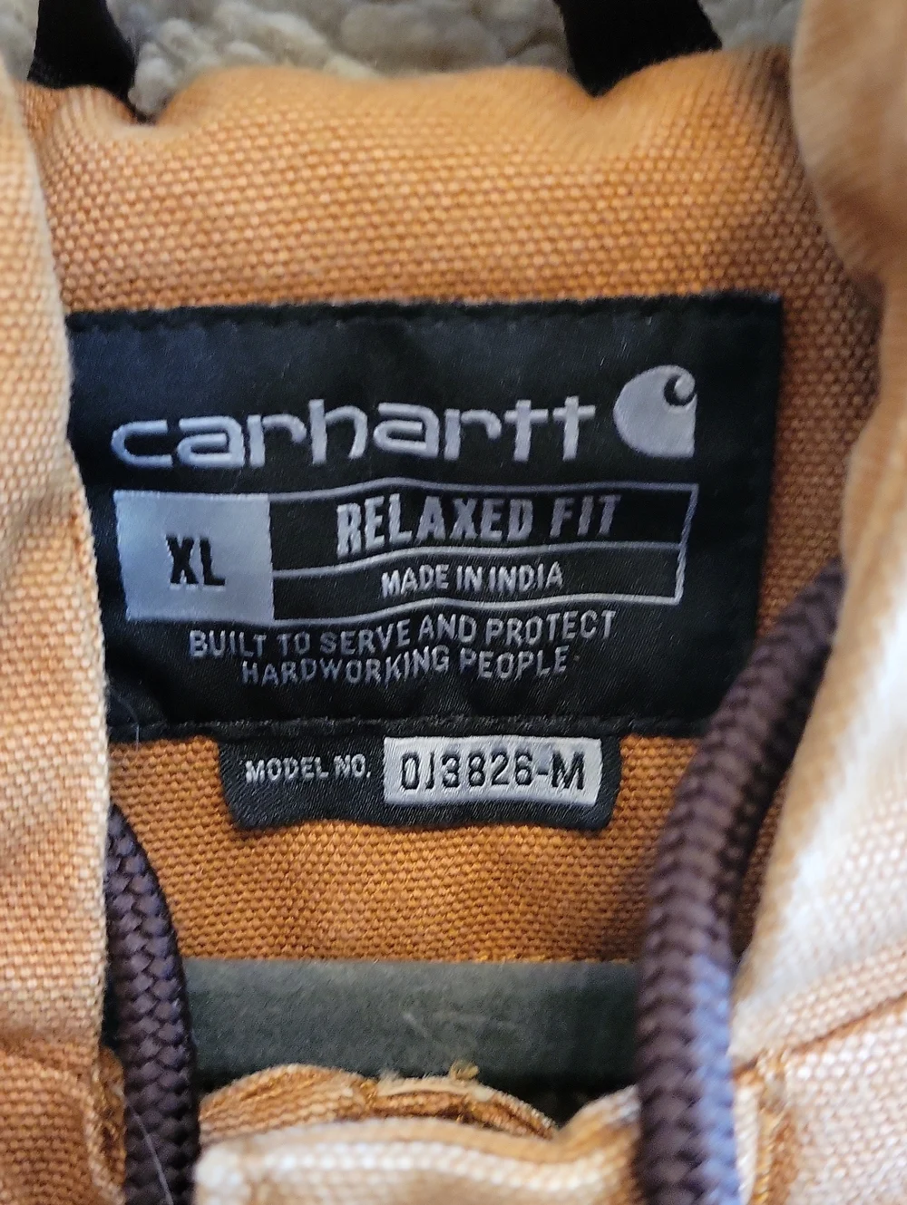 Carhartt Relaxed Fit Washed Duck Utilty Jacket - Picture 5 of 8